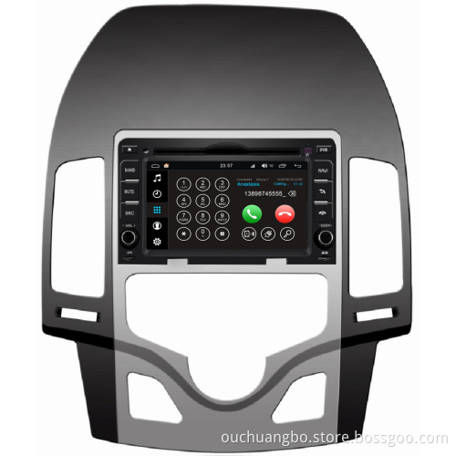 Ouchuangbo audio gps stereo for Hyundai I30 Auto AC S200 platform android 6.0 2GB ram 32GB ROM